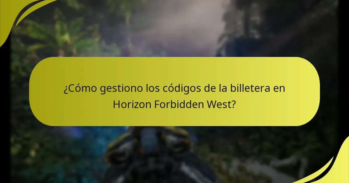 ¿Cómo accedo a funciones y contenido en Horizon Forbidden West?