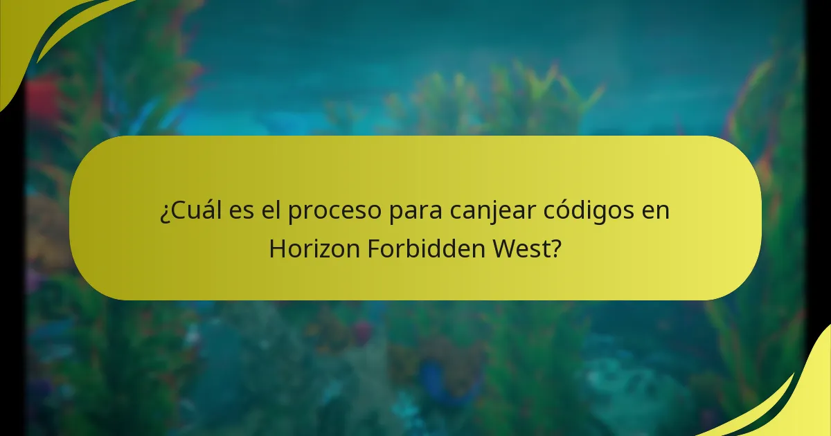 ¿Qué artículos digitales puedo canjear con códigos en Horizon Forbidden West?