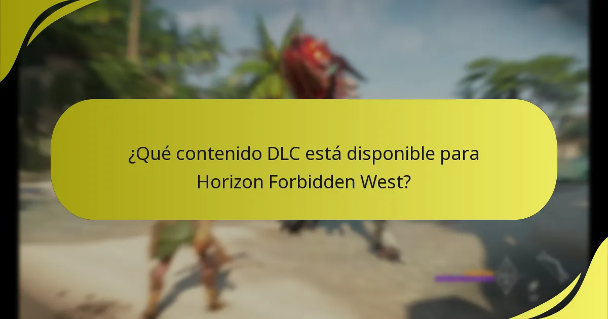 ¿Dónde puedo encontrar soporte adicional para problemas con el DLC de Horizon Forbidden West?